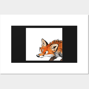 Red fox Posters and Art